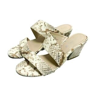 New The Limited Women's Dayna Snake Print Heels | 8.5